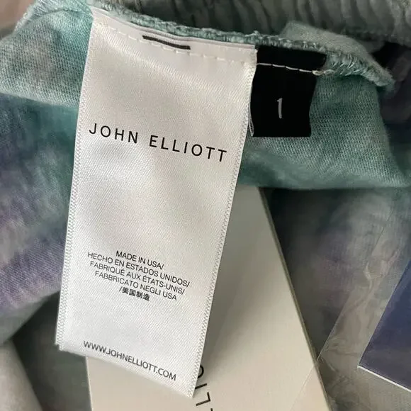 John Elliott Mineral x Opal Reconstructed Tie Dye Shorts NWT Size 1 Small - Picture 9 of 11